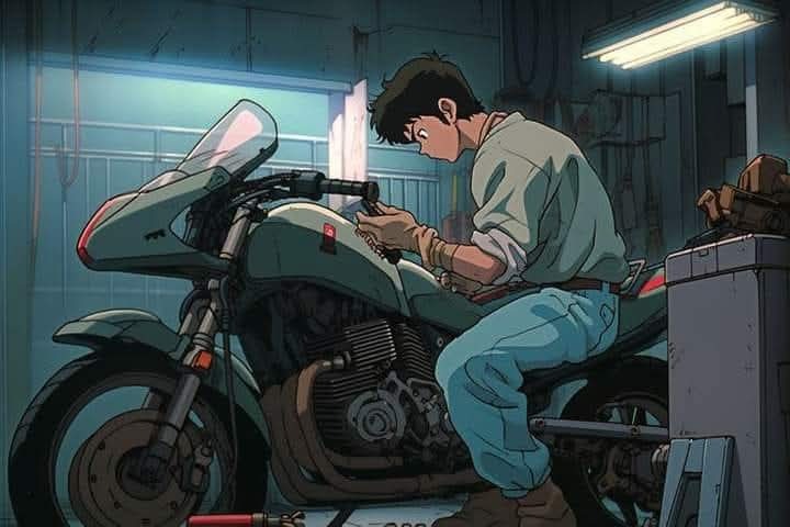 Arte Mecánico Estilo Anime